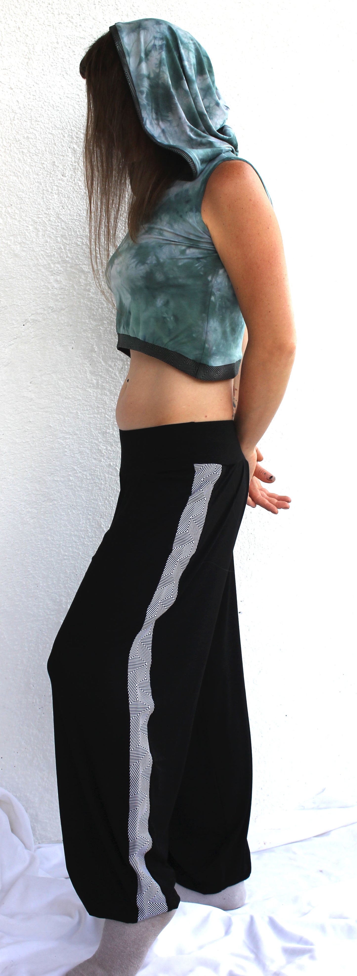 Geometric Bamboo Pants